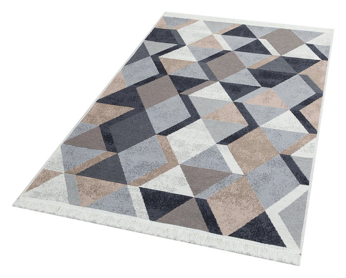 Conceptum Alfombra Ar 10 Beige, Black, White 160x230 cm Conceptum Alfombra Ar 10 Beige, Black, White 160x230 cm